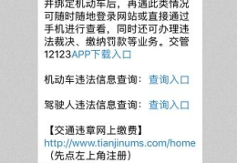 天津智能交通违章查询,一键掌握您的行车记录